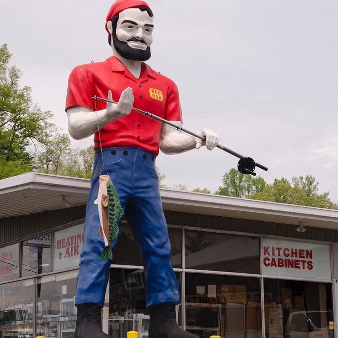 Red Oak Trading Co. storefront in Coeburn, VA
