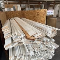 Stacked trim and millwork
